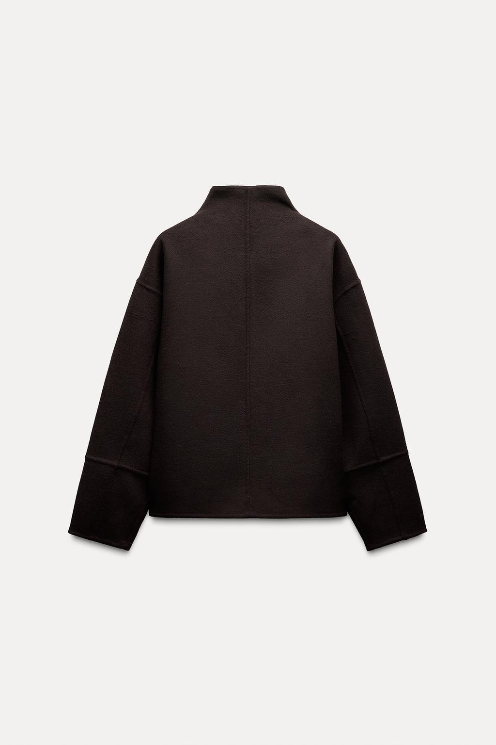 ZW COLLECTION WOOL JACKET - Zara фото 6