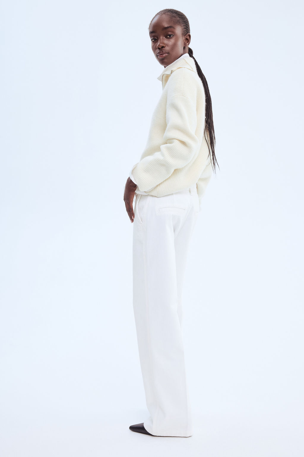 Wide High Jeans - H&m фото 6