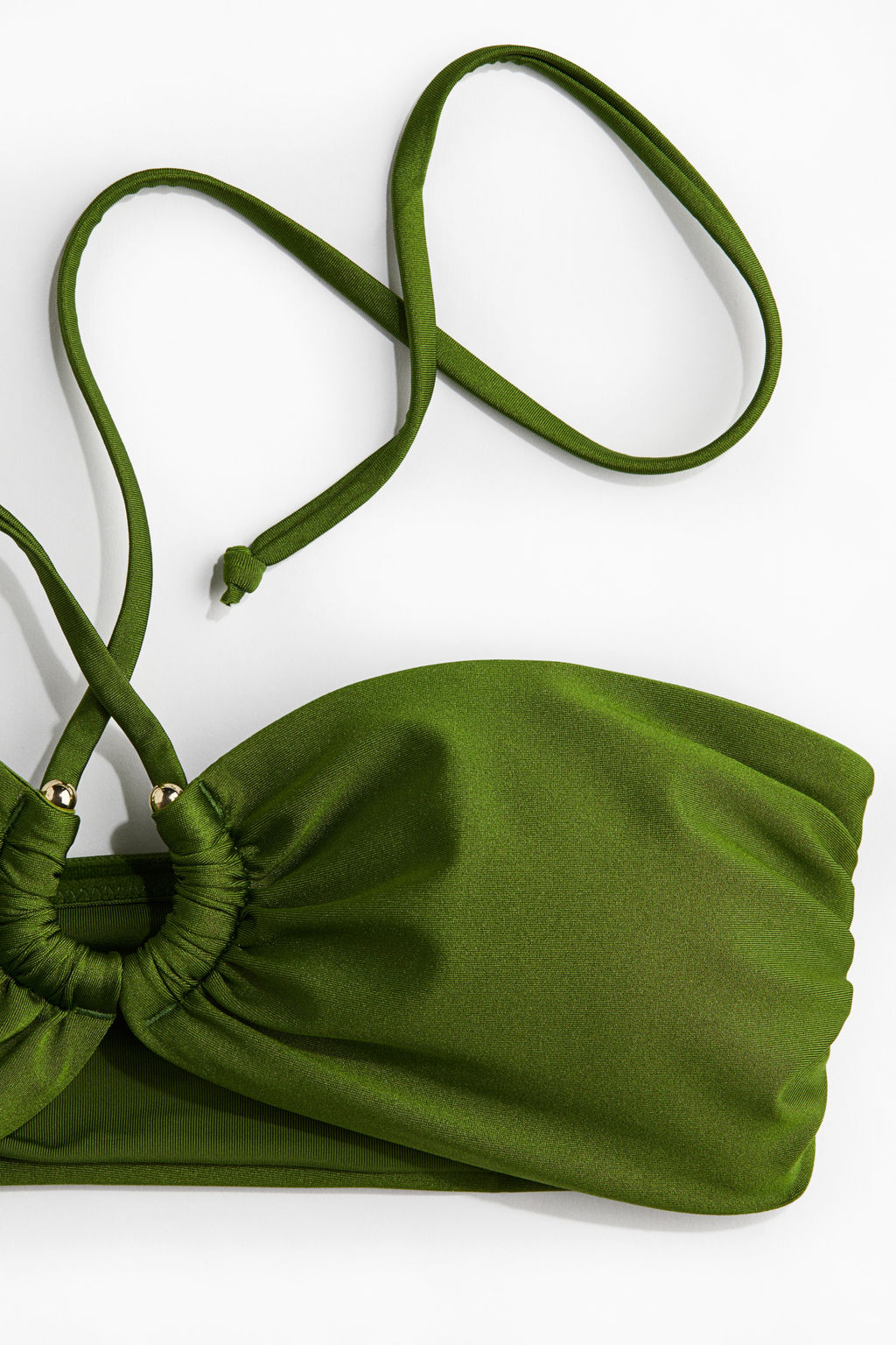 Top de bikini halter con relleno - H&m фото 5