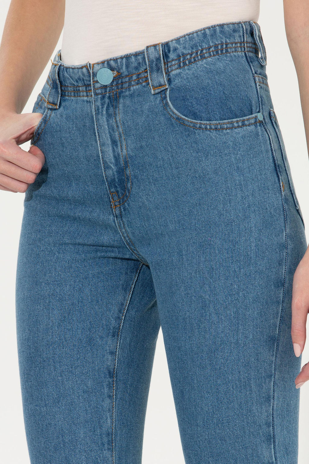 U. S. Polo Assn Женские голубые джинсовые брюки - U.s. polo assn фото 6