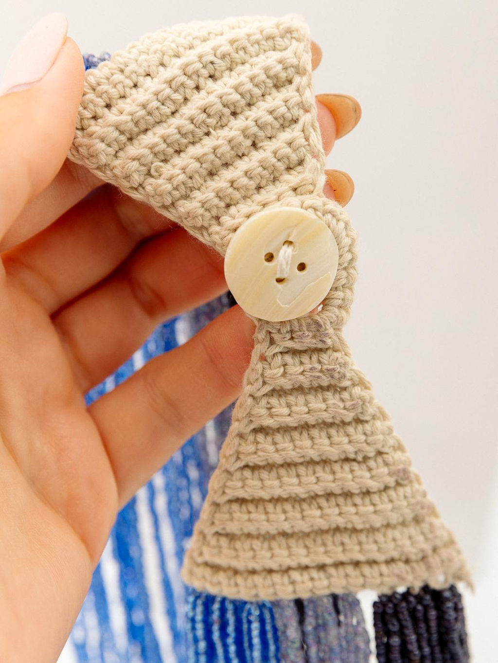 Украшение бусы №0711/6/6 - Ганг фото 3