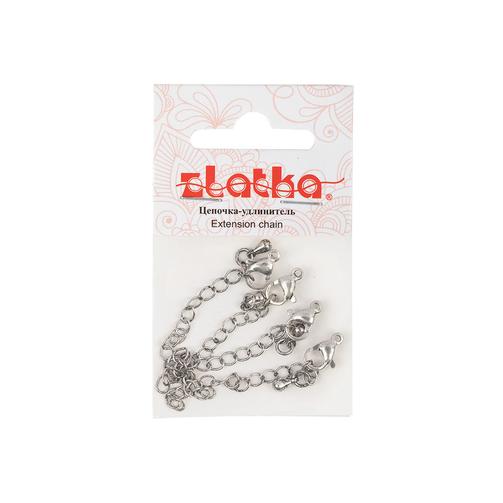 Zlatka Цепочка-удлинитель FMK-U02 5 см 5 х 4 шт 02 под золото  фото 3