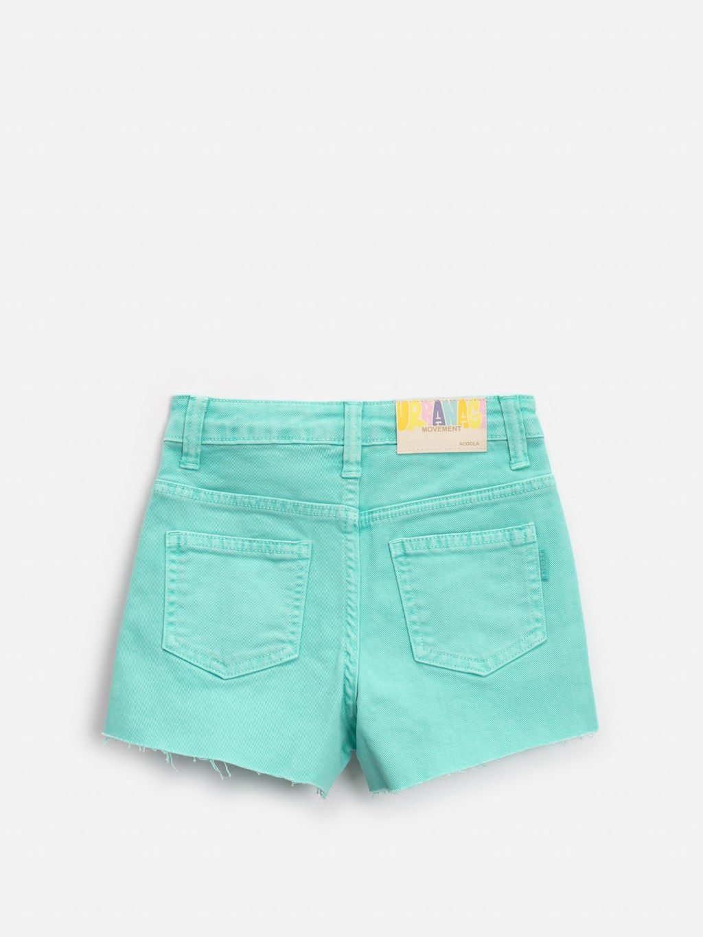 ACOOLA / Шорты джинсовые детские для девочек Gloom светло-бирюзовый  фото 2