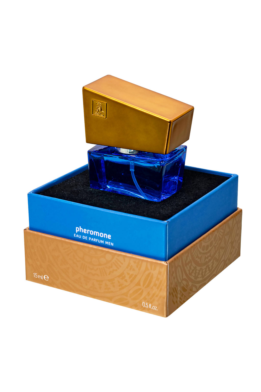 Духи с феромонами HOT Shiatsu Darkblue,мужские,15 мл  фото 6