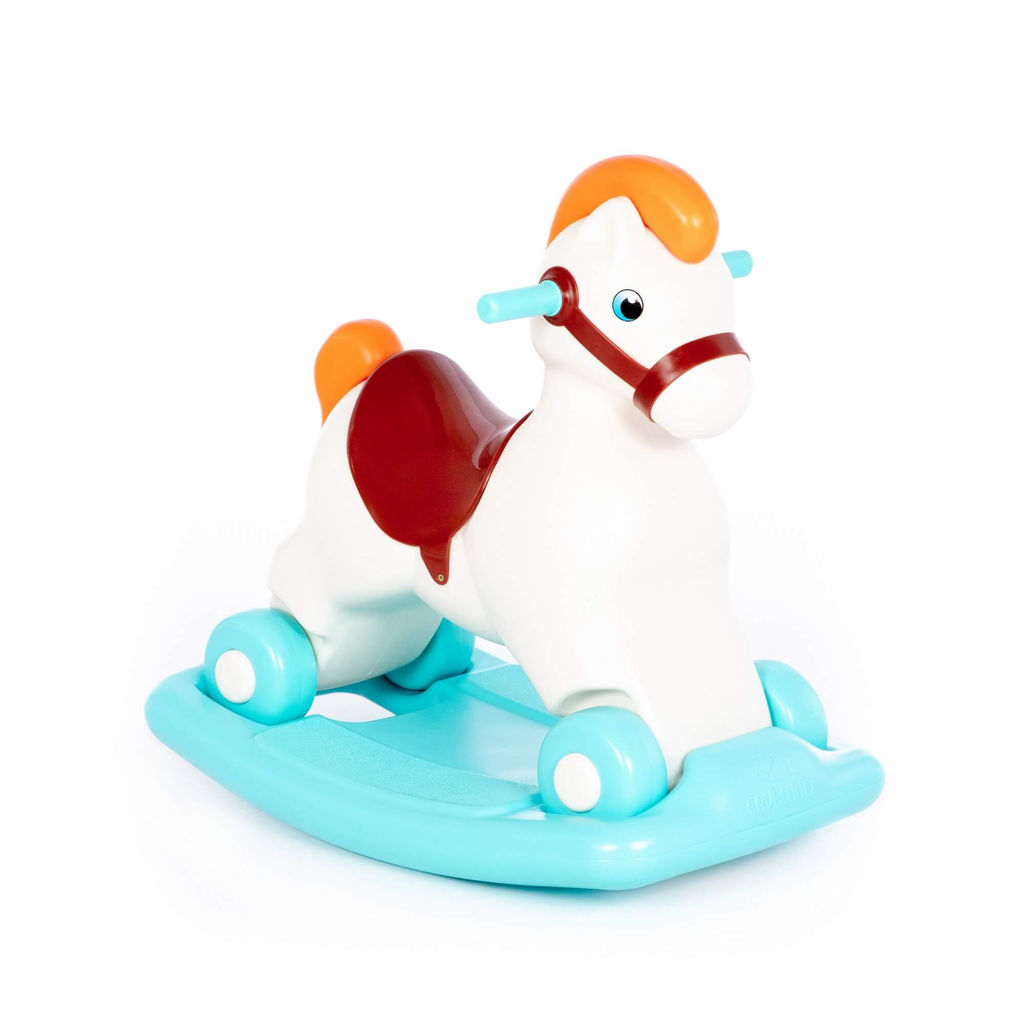 Каталка-качалка Пони сафари (бирюзовый) - Полесье фото 6