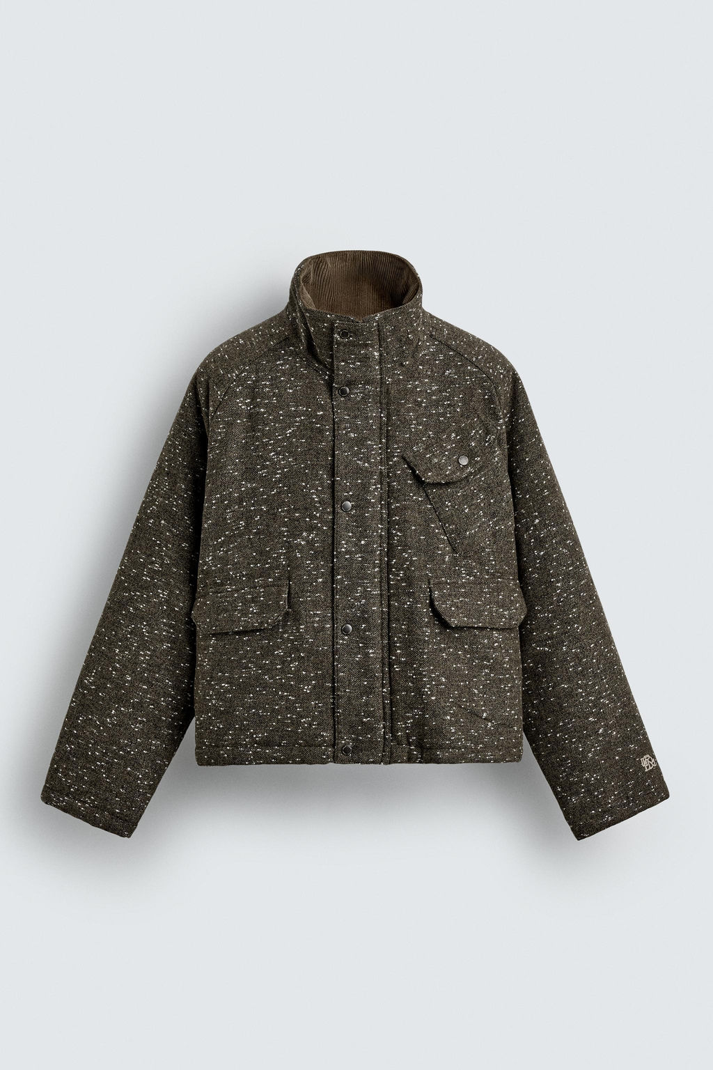 HERRINGBONE TEXTURED JACKET - Zara фото 9