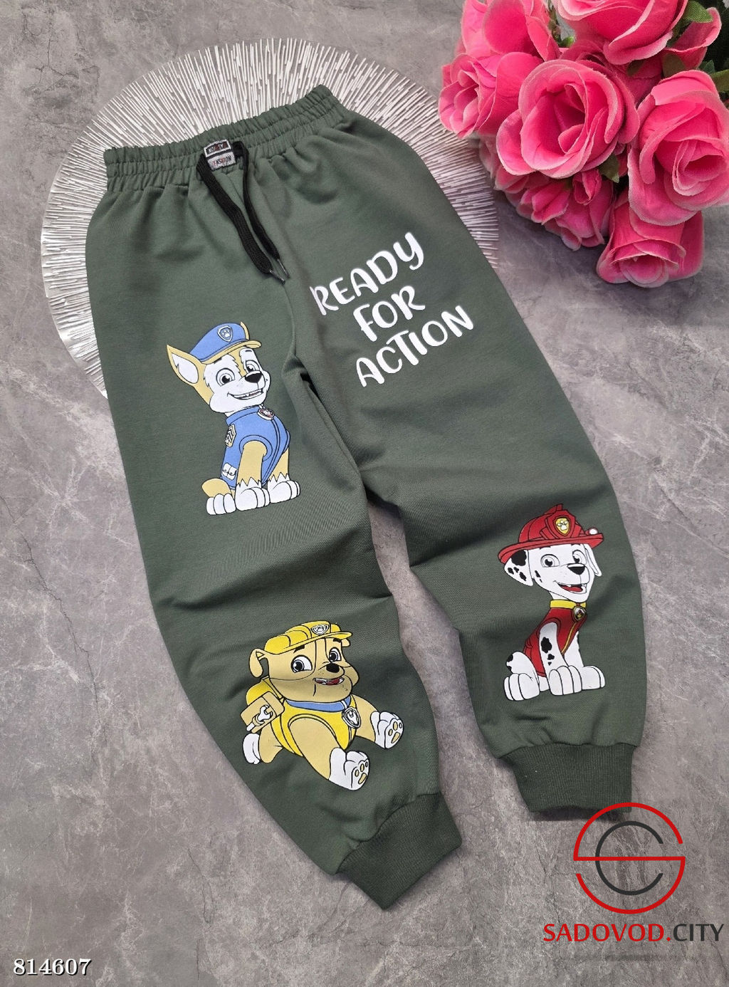 Штаны спортивные с рисунком