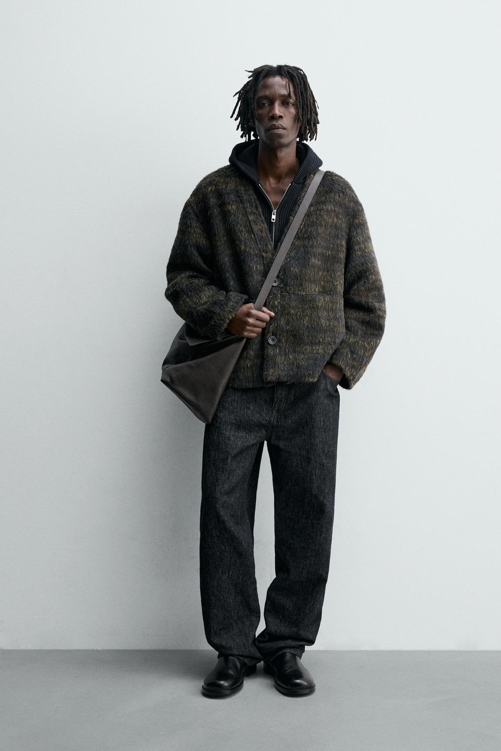 FAUX FUR CARDIGAN - Zara фото 3