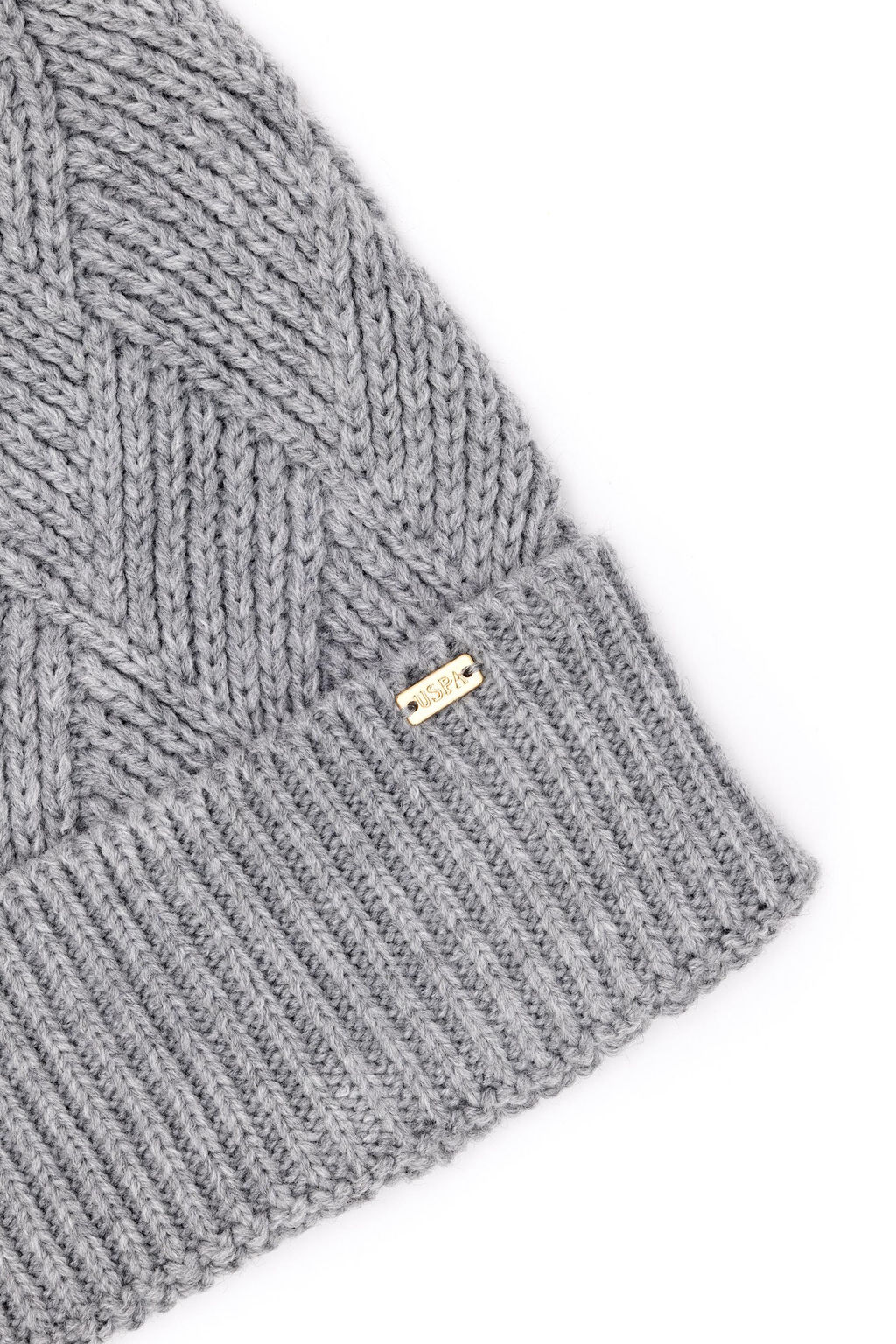 Женский серый меланжевый берет Неожиданная скидка в корзине