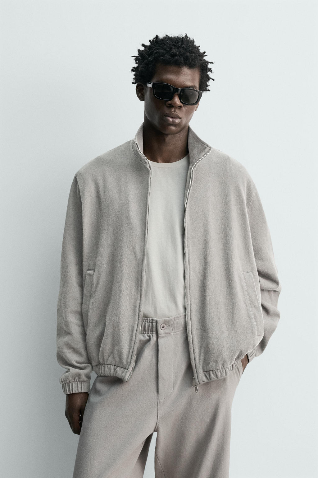 SUDADERA PUNTO CREMALLERA / Arena - Zara фото 10