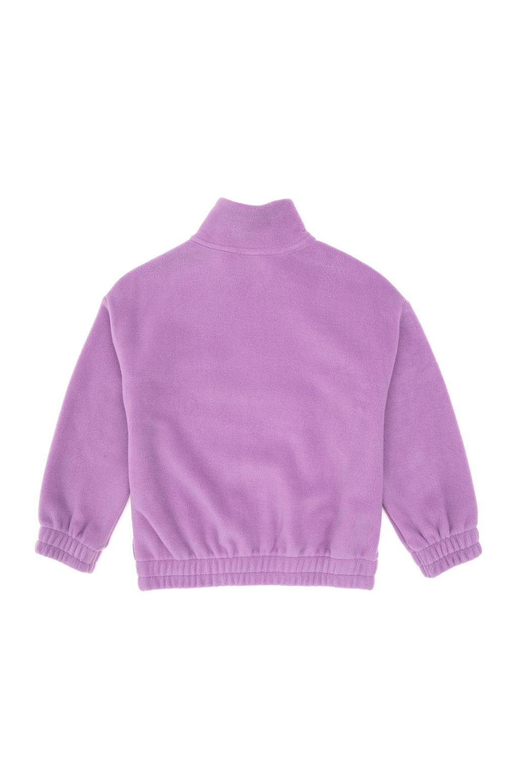K_z _ocuk Lila Fermuarl_ Polar Sweatshirt Sepette S_rpriz _ndirim - U.s. polo assn фото 2