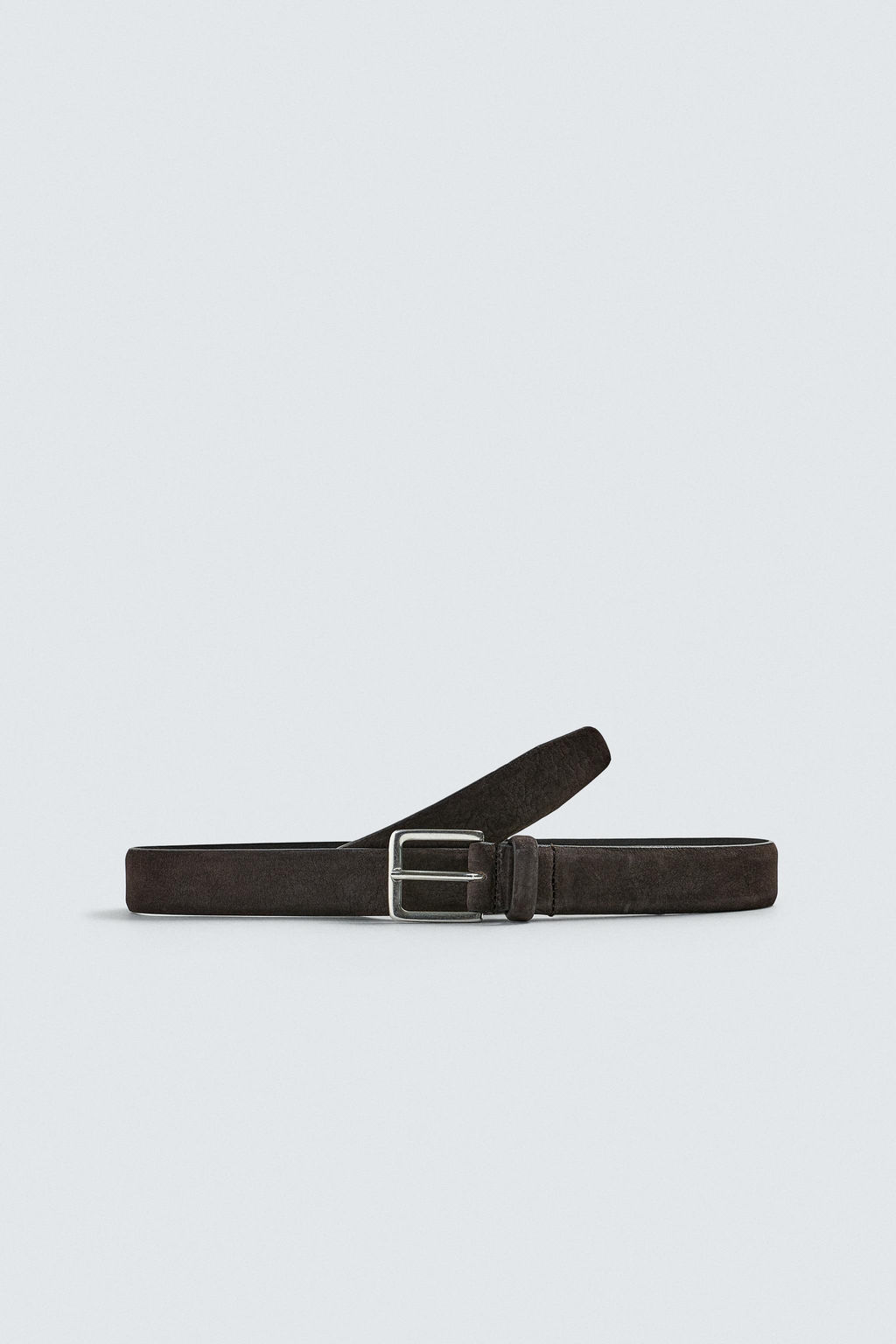 EMBOSSED LEATHER BELT - Zara фото 7