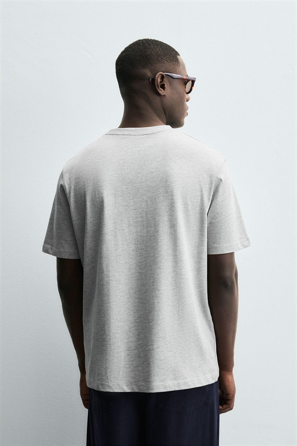 3-PACK OF BASIC MEDIUM WEIGHT T-SHIRTS - Zara фото 6