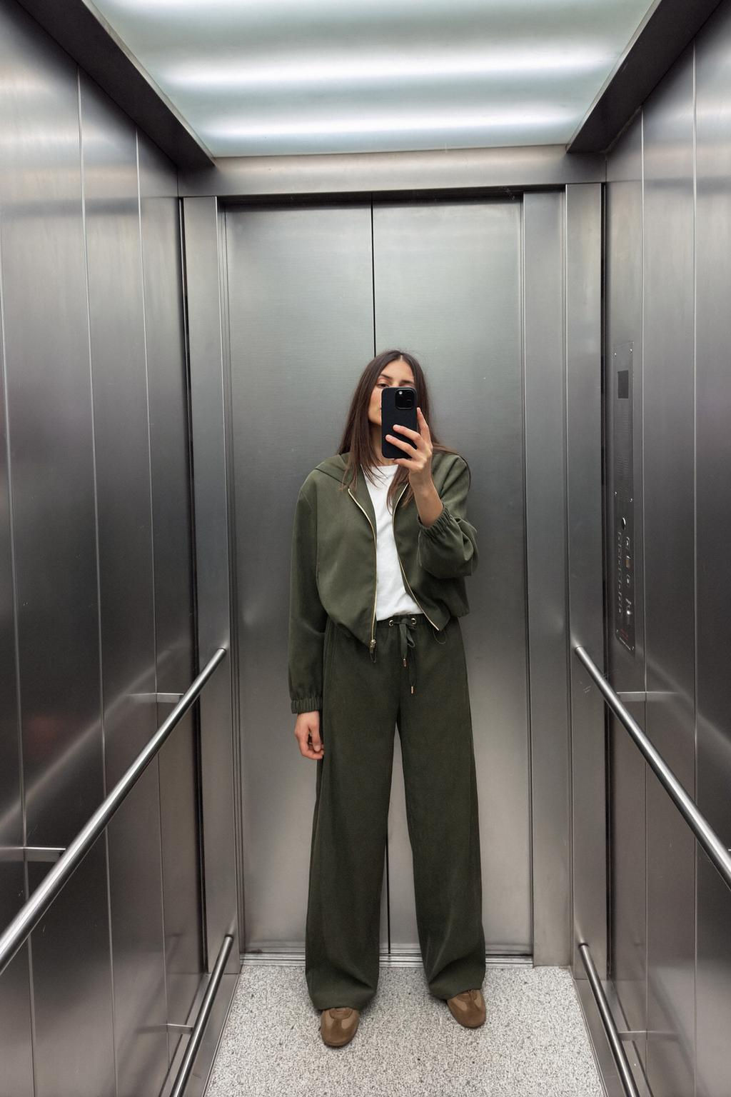 TEXTURED BOMBER JACKET WITH HOOD