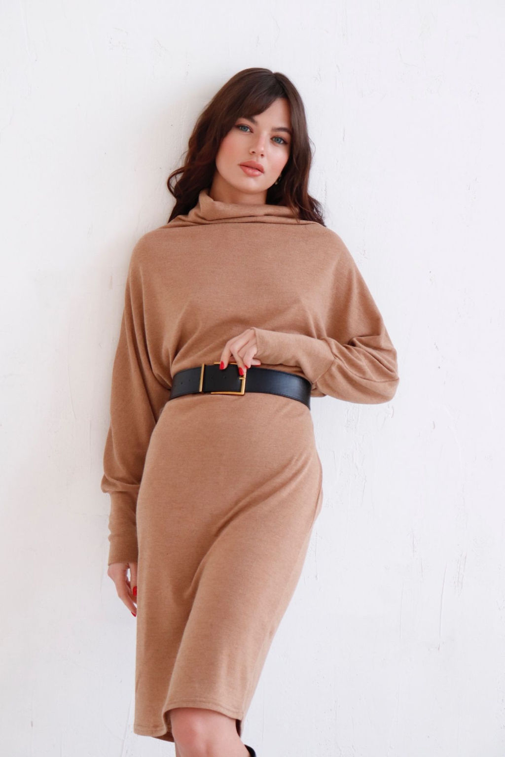 Платье-свитер оверсайз - Martichelli фото 48