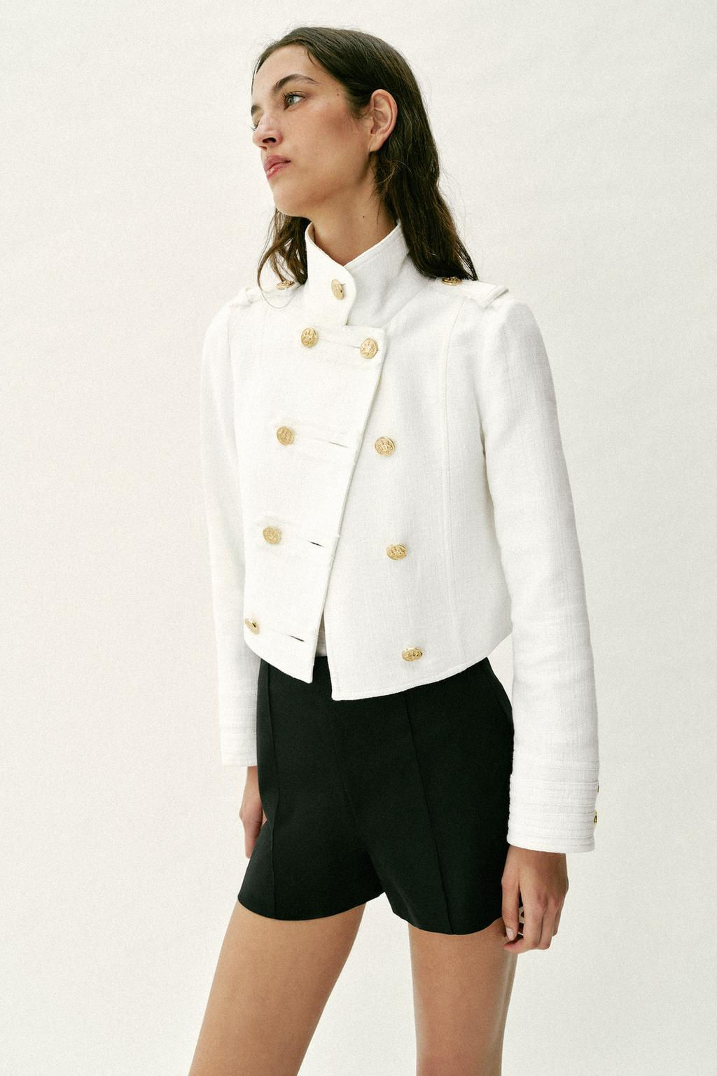 HIGH-WAIST BERMUDA SHORTS - Zara фото 2