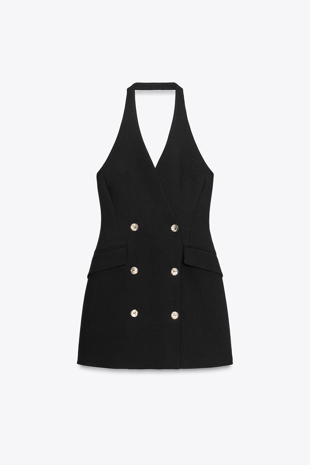 HALTER MINI BLAZER DRESS - Zara фото 12