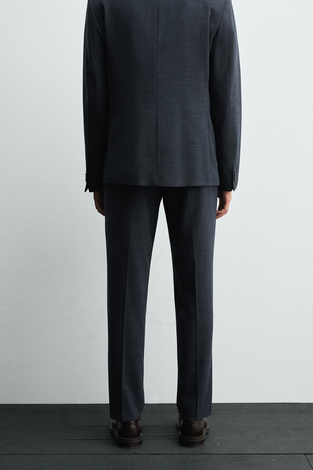 TEXTURED SUIT TROUSERS - Zara фото 4