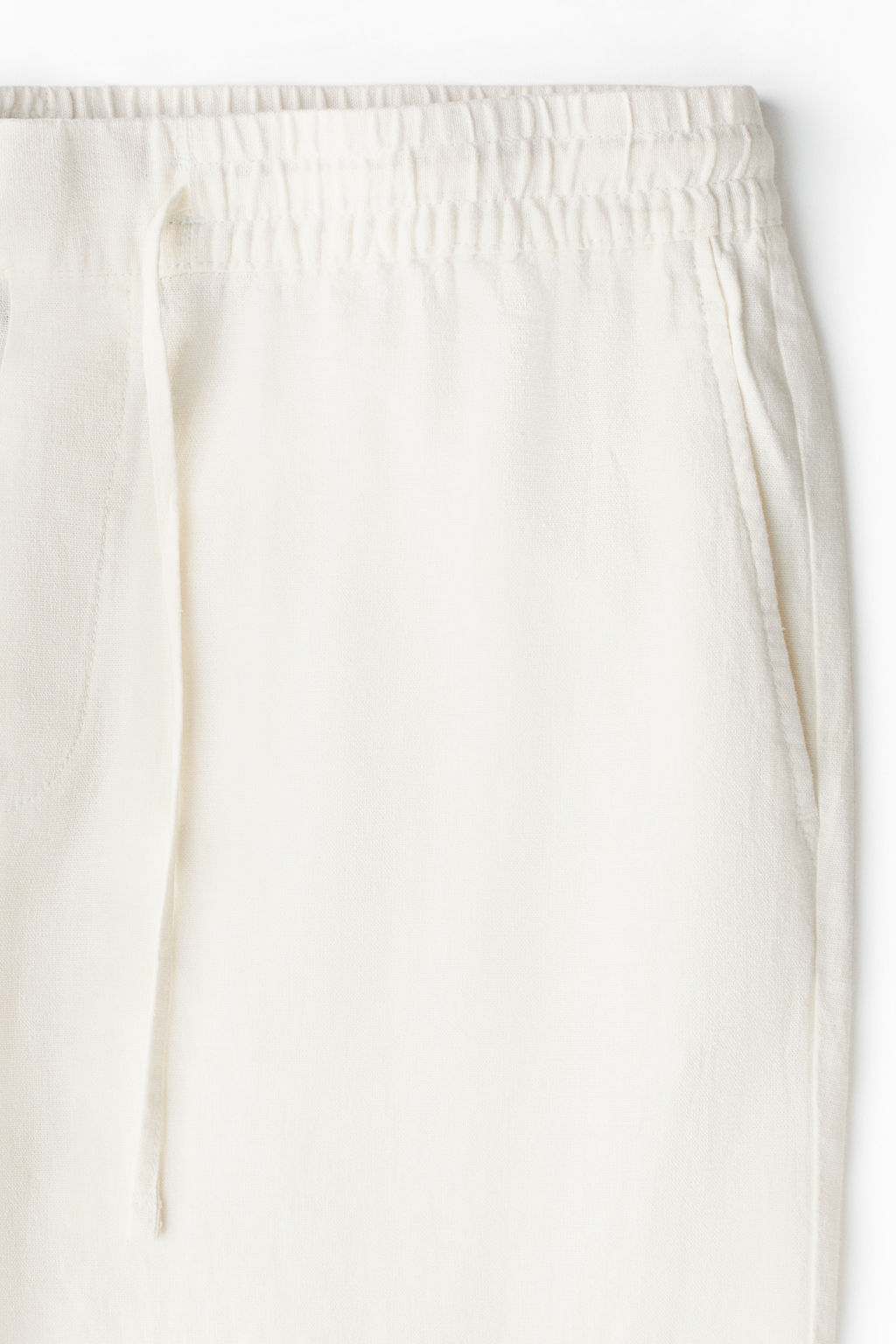 Pantal?n en mezcla de lino Relaxed Fit - H&m фото 10