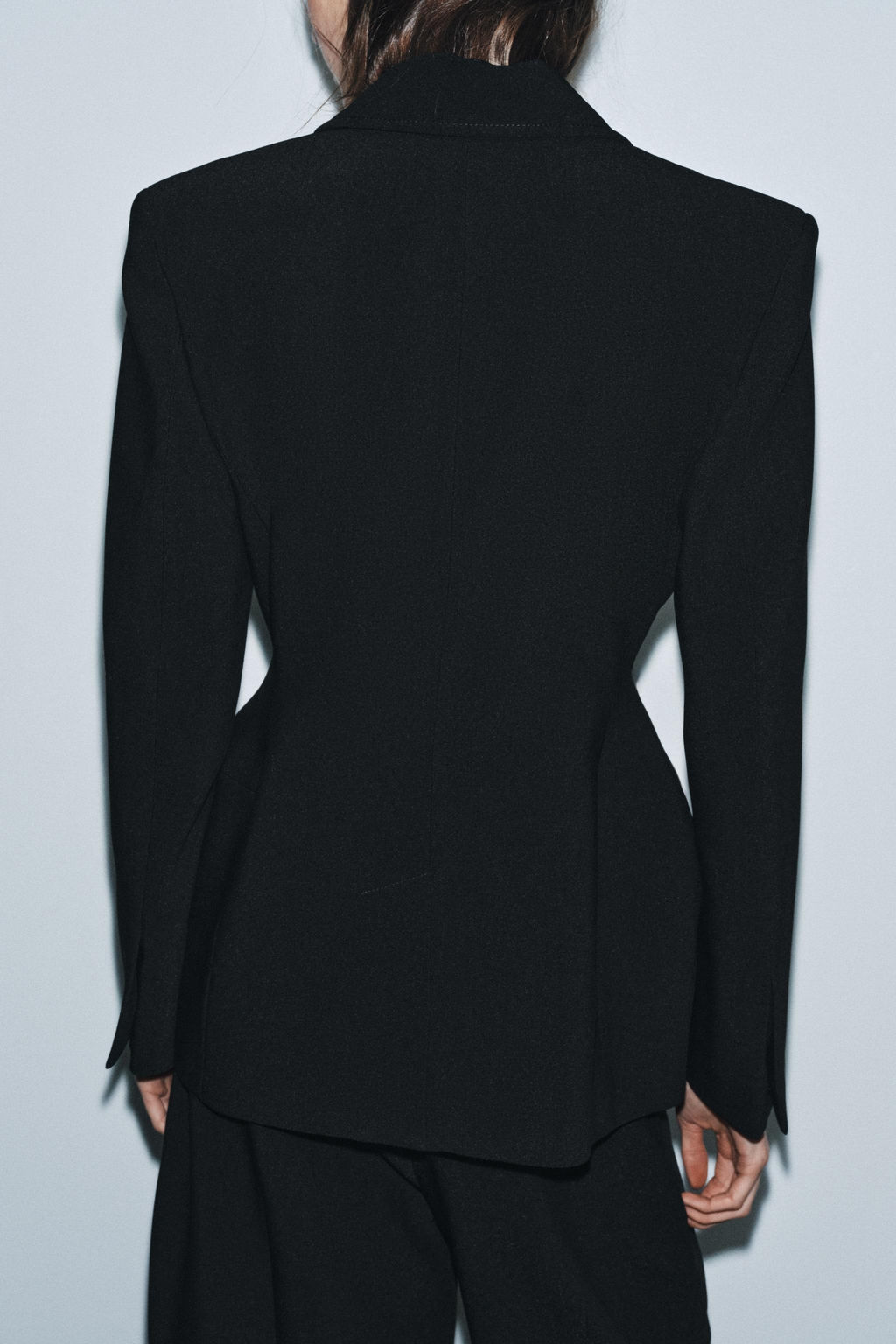 FITTED BLAZER WITH TOPSTITCHING ZW COLLECTION - Zara фото 9