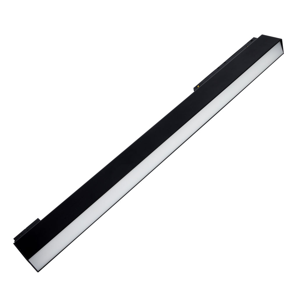 ULB-M70-20W/4000K/35 BLACK Светильник-прожектор линейный светодиодный трековый. Для магнитных шинопроводов. 2000 Лм. Белый свет (4000К). Черный. ТМ Uniel