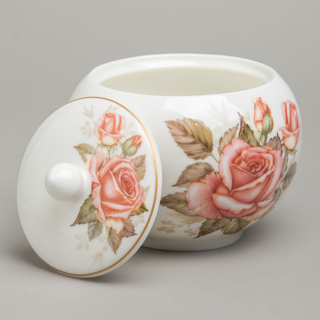 СЕРВИЗ ЧАЙНЫЙ LEFARD КОРЕЙСКАЯ РОЗА НА 6 ПЕР. 14 ПР. фото 13