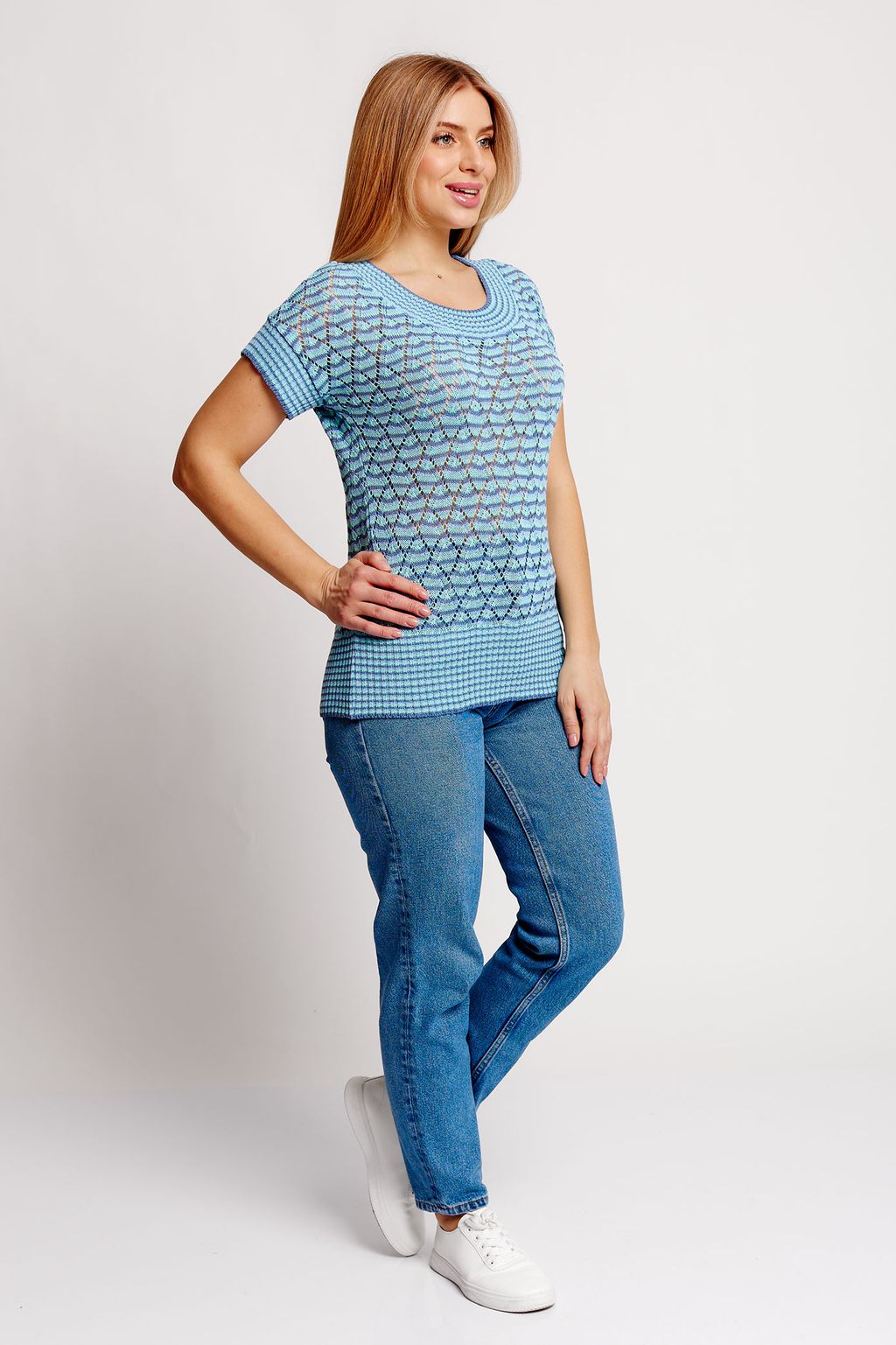 Джемпер Л 0303/джинс - Злата Стиль фото 2