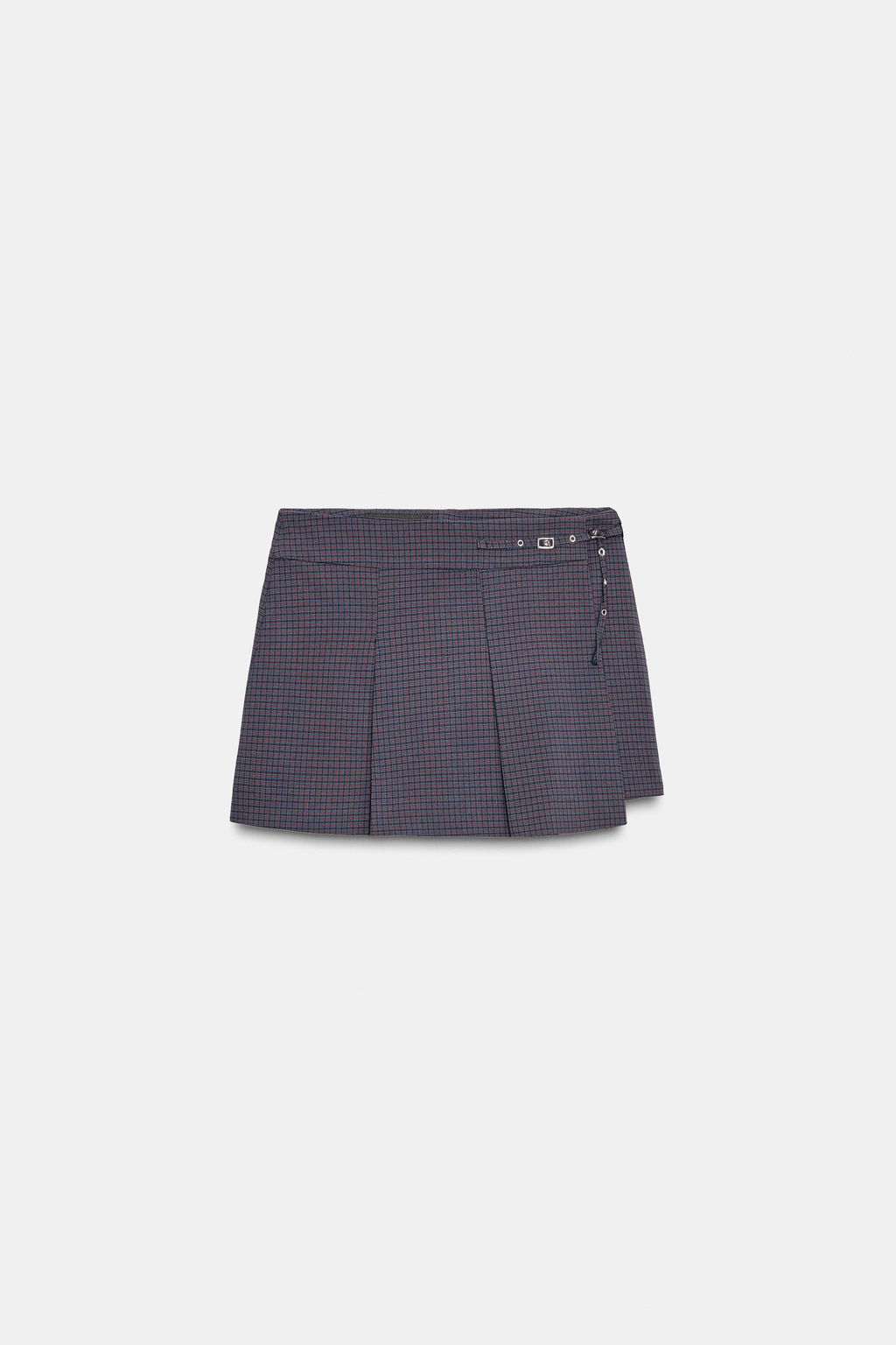 CHECK BOX PLEAT SKORT - Zara фото 5