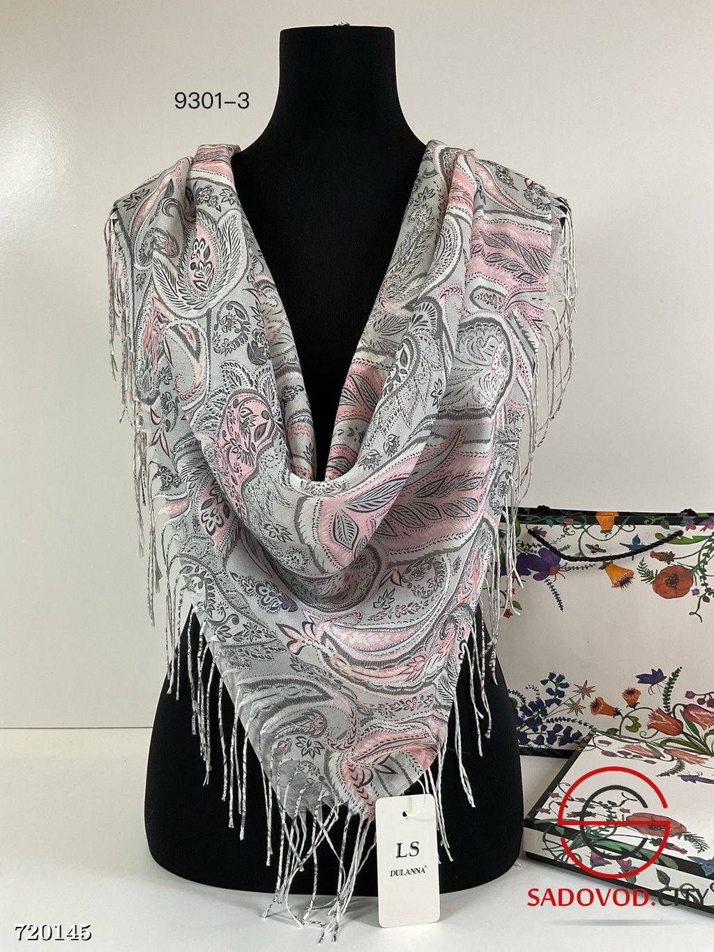 Платок женский кашемировый - Bruno фото 4