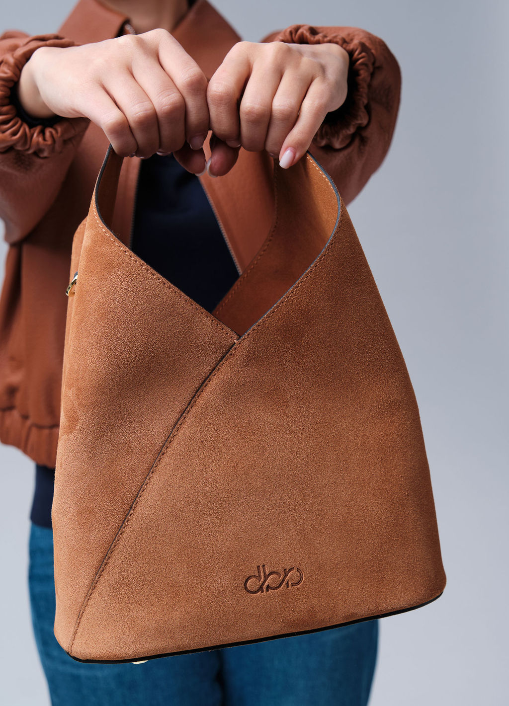 Замшевая сумка Rebecca DBR 31370 вуд  фото 6