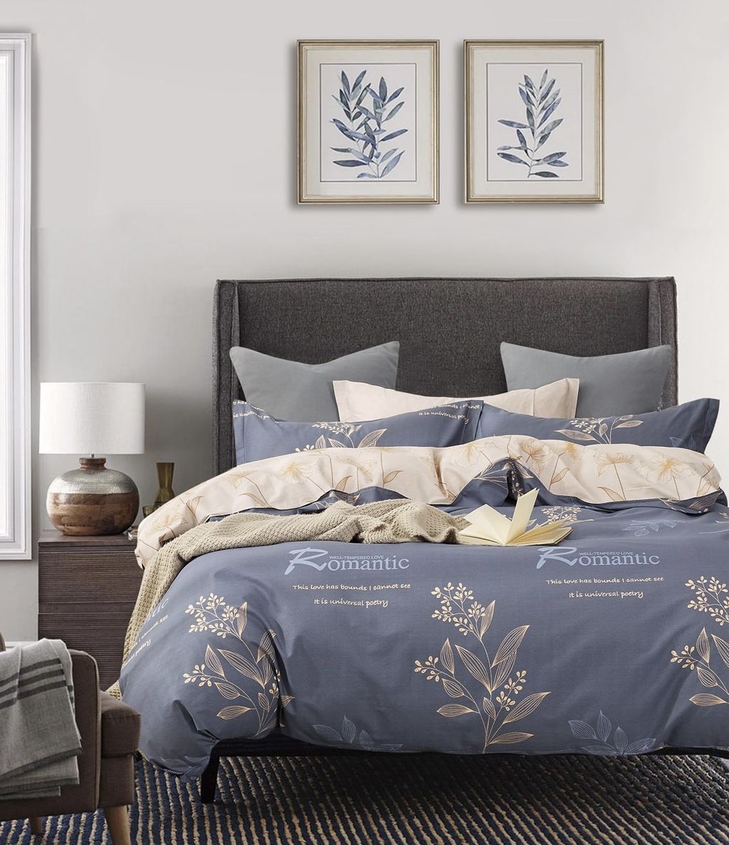 Постельное белье - Сатин Romantik 1,5-спальный (молния) - Luteks фото 2