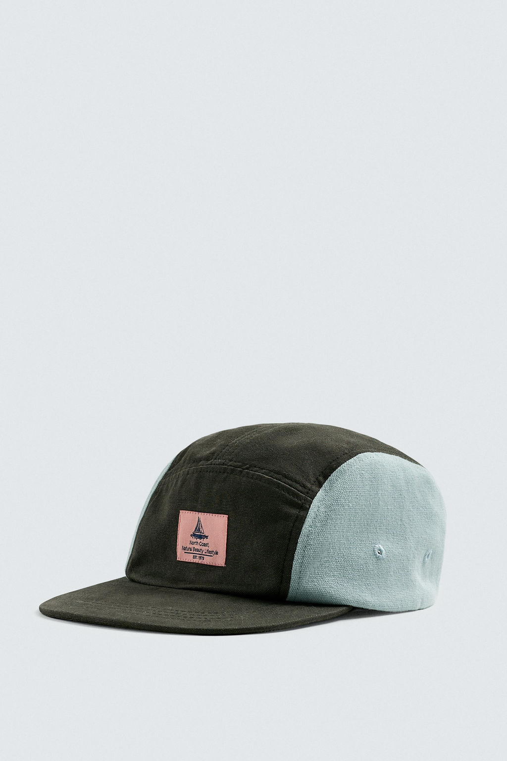 COLOUR BLOCK PATCH CAP - Zara фото 3