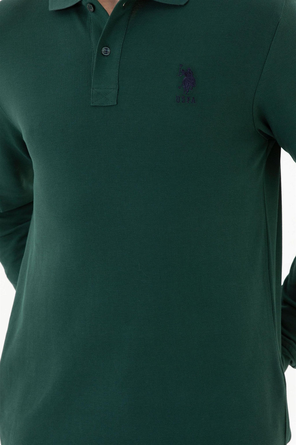 Мужской зеленый базовый свитшот Неожиданная скидка в корзине - U.s. polo assn фото 6