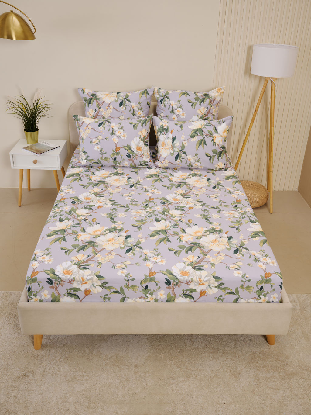 Простыня бязь люкс - Шиповник 180х215