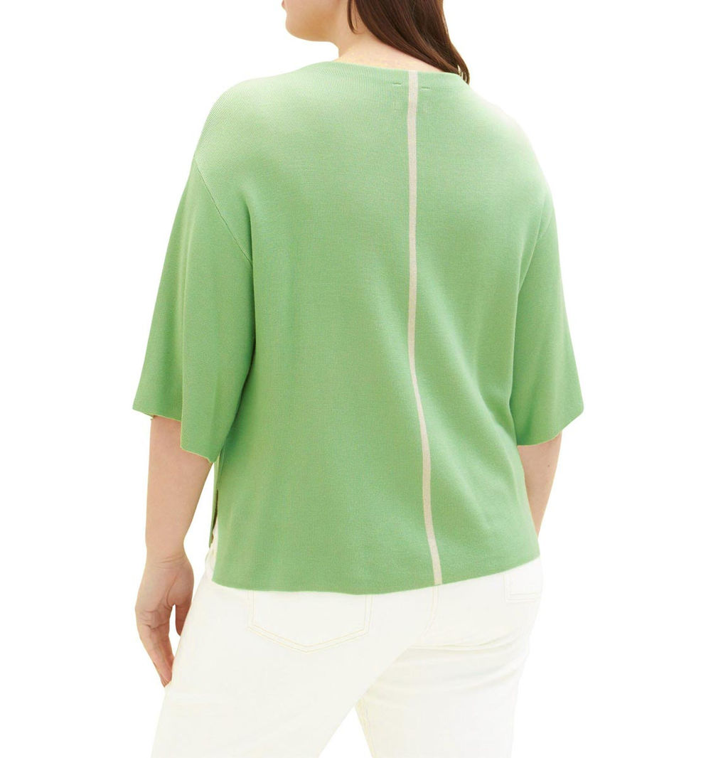 Пуловер, цвета мяты - Tom tailor фото 5