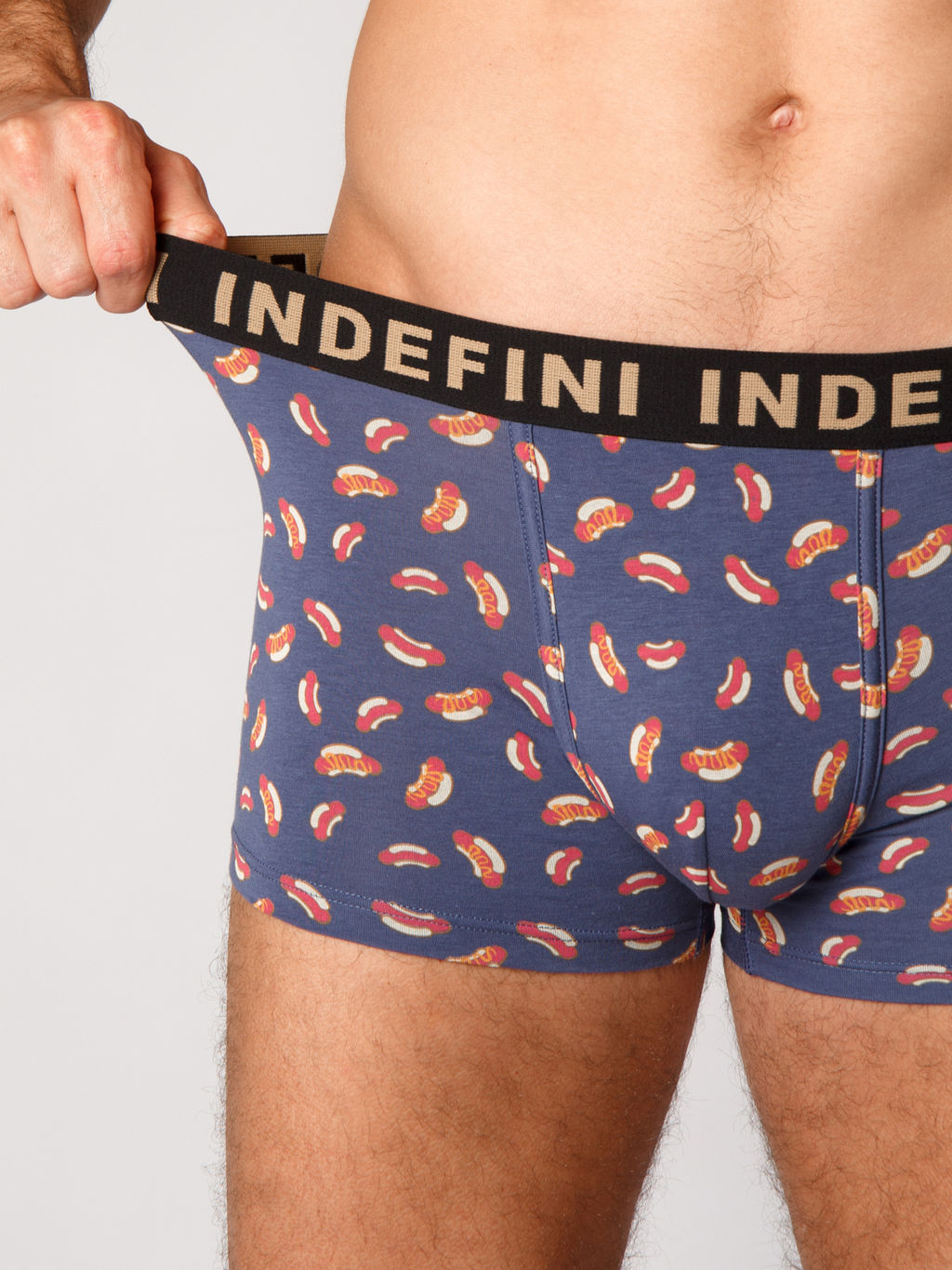 Боксеры из бамбука с принтом (Арт. 1091MUF) - Indefini фото 3