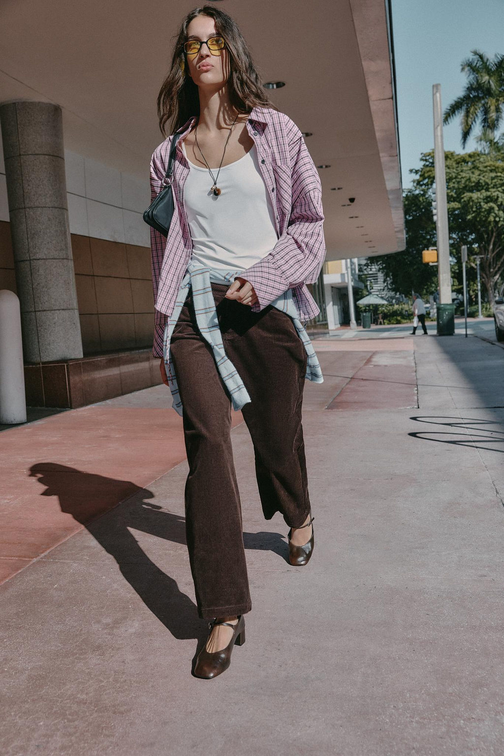 STRAIGHT-LEG CORDUROY TROUSERS - Zara фото 11