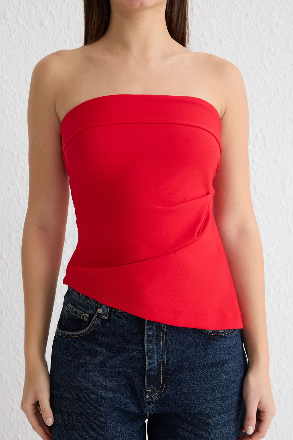 Trendyolmilla Siyah Dokuma Bluz TWOSS25BZ00172 фото 8