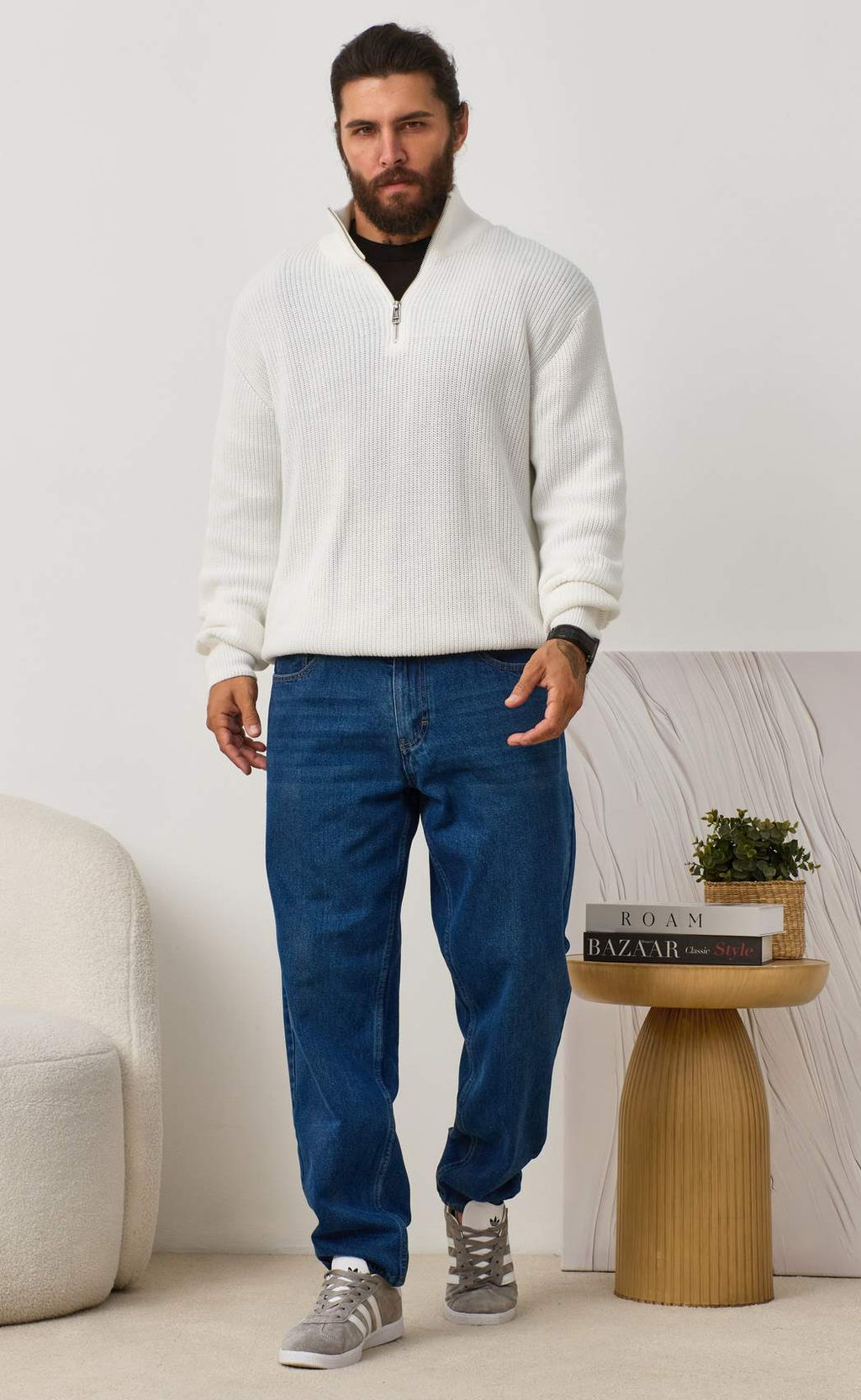 Джемпер P321-15629 milk - Primm фото 8