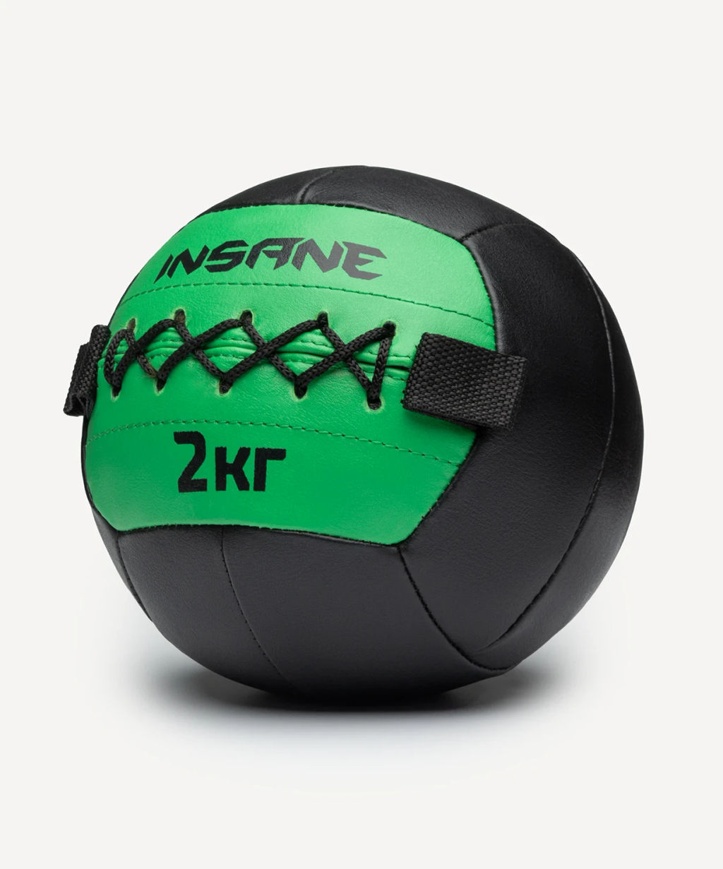 Медбол INSANE IN24-WB100 2 кг, зеленый  фото 3