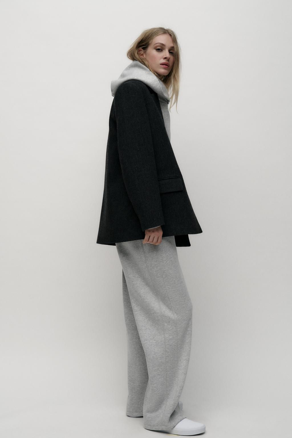 STRAIGHT PLUSH TROUSERS - Zara фото 24