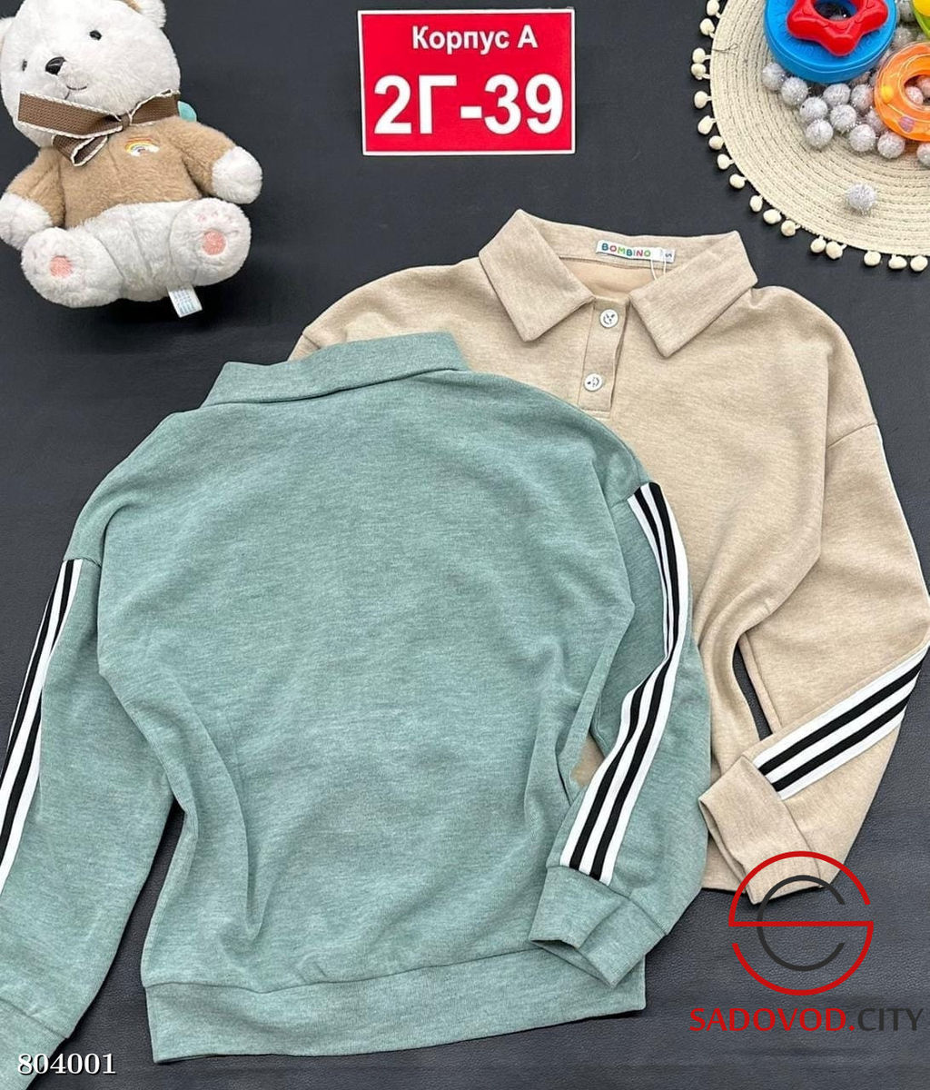 Кофта для девочки поло