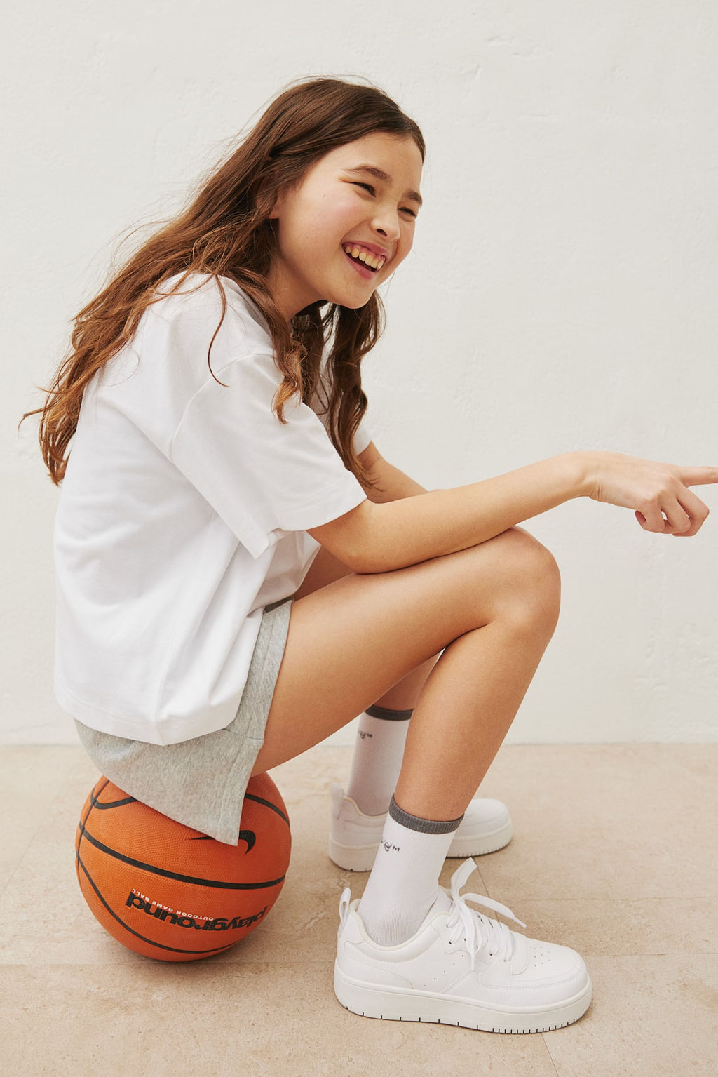 Camiseta de deporte cropped en DryMove - H&m фото 3