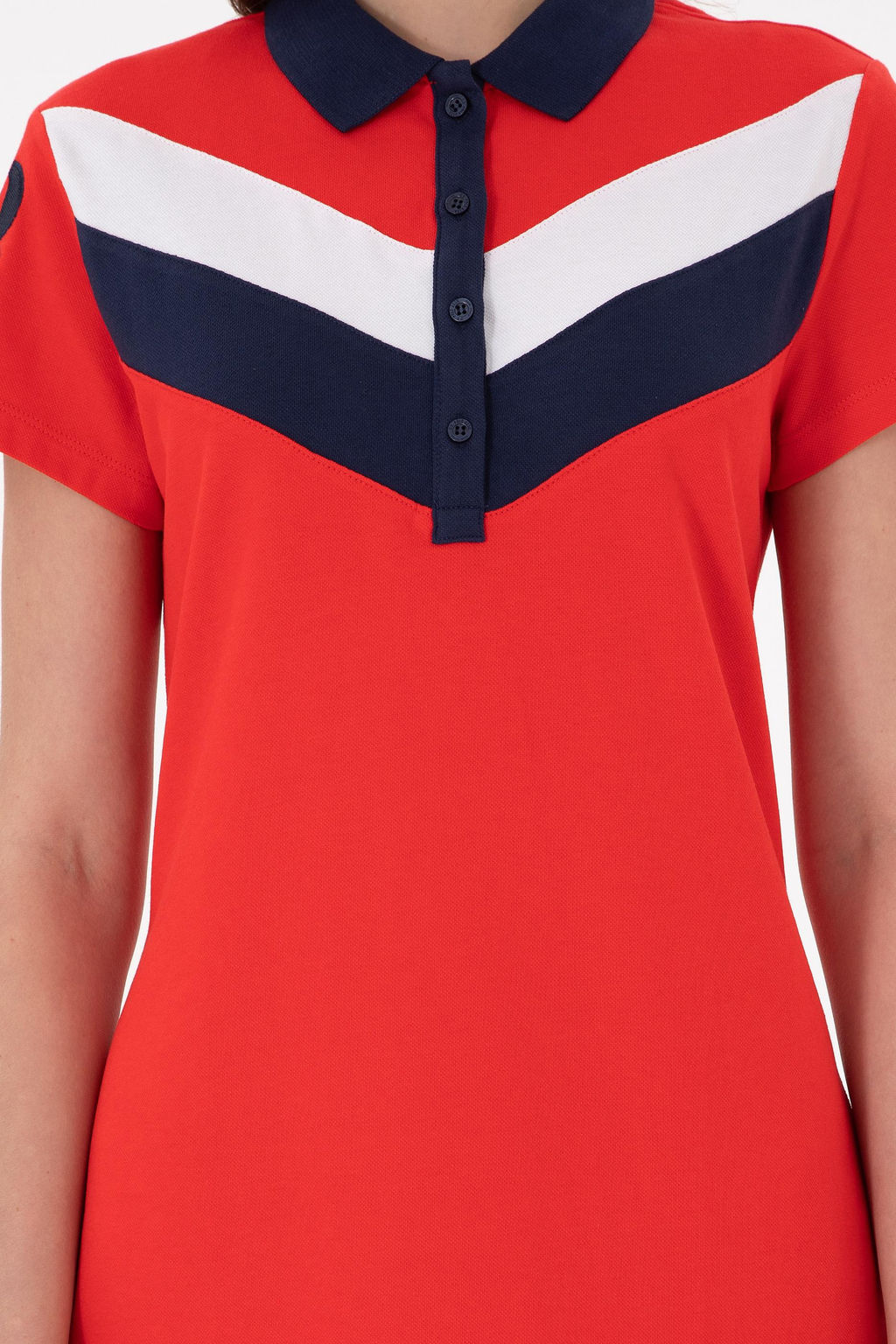 Женское красное трикотажное платье Неожиданная скидка в корзине - U.s. polo assn фото 5