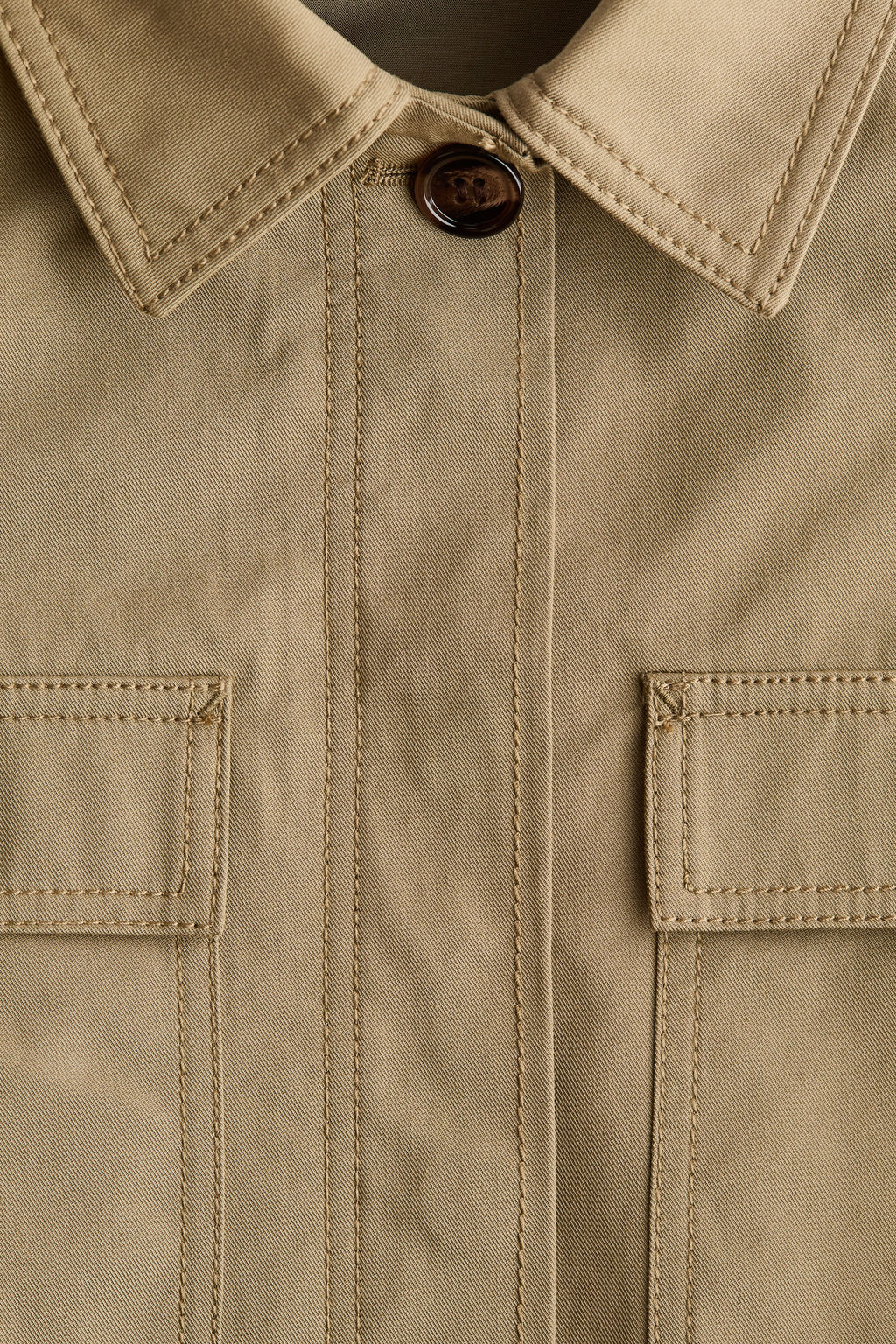 Chaqueta en sarga de algod?n - H&m фото 6