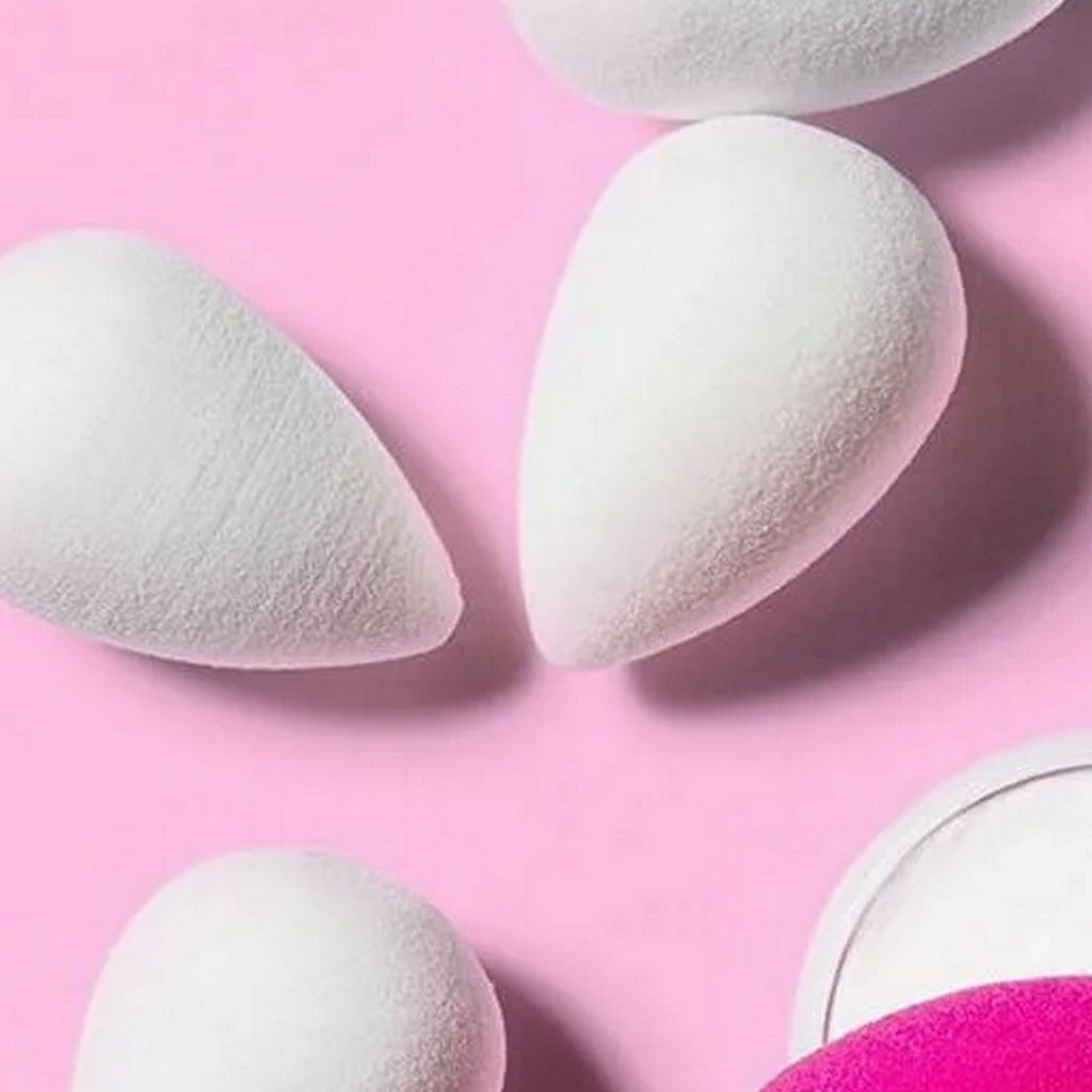 Kristaller Спонж-яйцо для макияжа / KG-018, белый фото 3