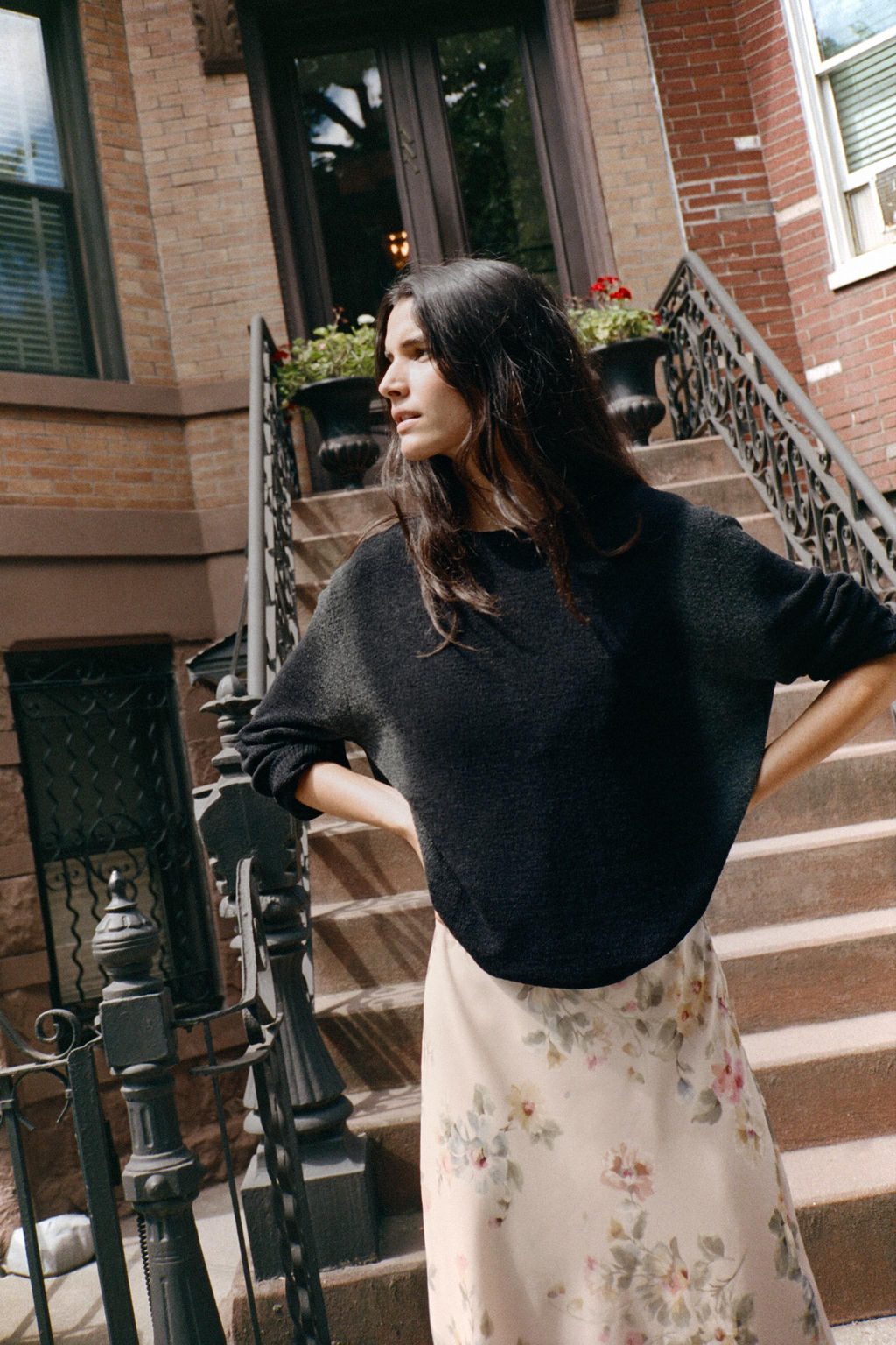 BLURRED PRINT KNIT SWEATER - Zara фото 2
