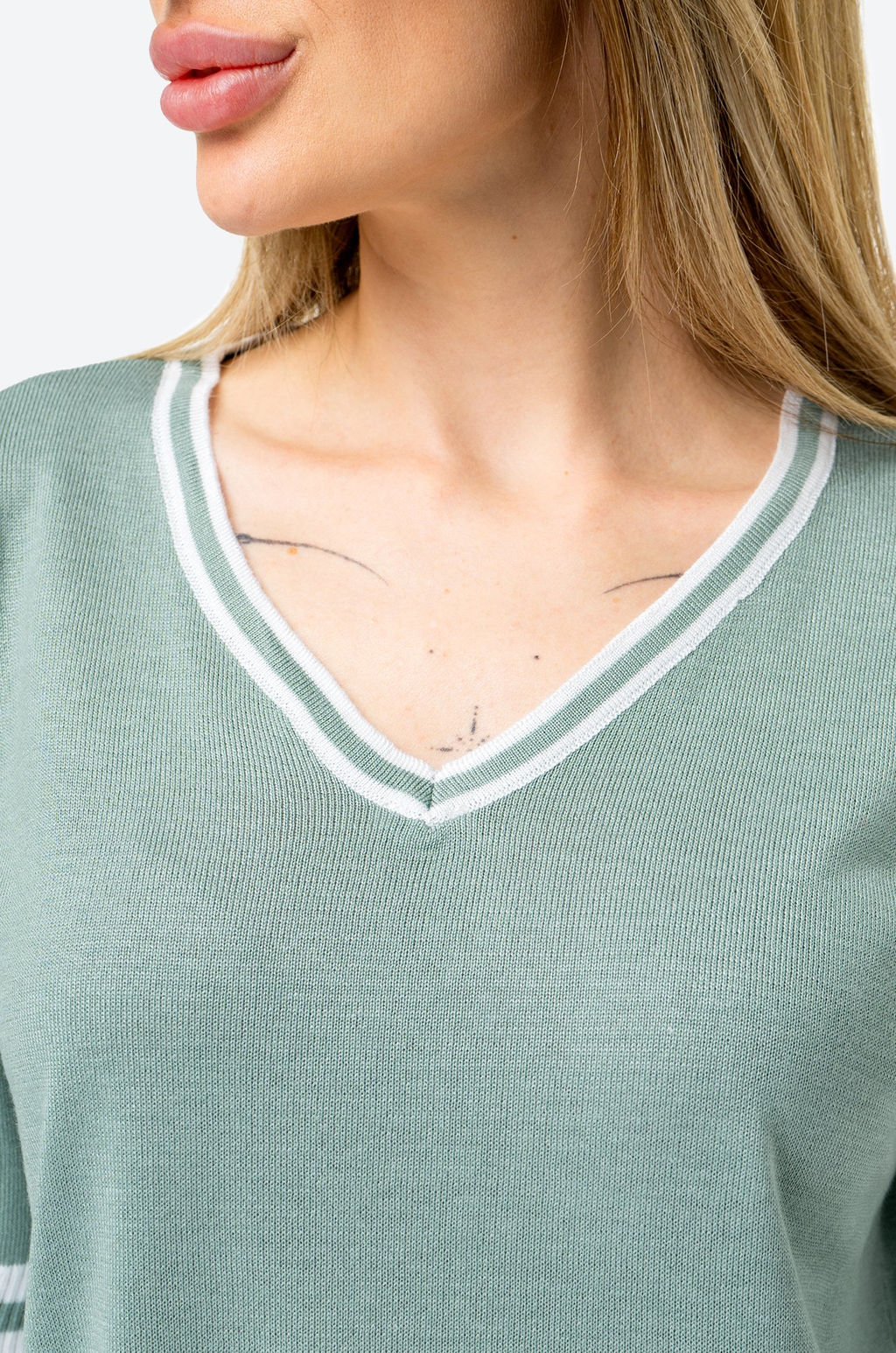 Женская футболка из вязаного трикотажа Happy Fox  фото 44