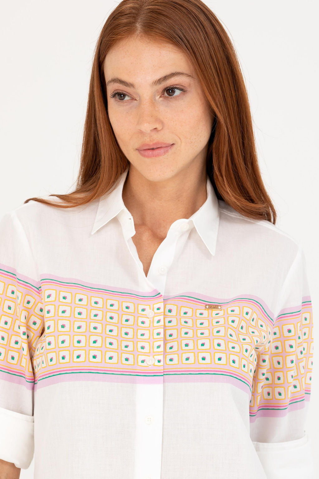 Женская рубашка Magnolia с длинным рукавом - U.s. polo assn фото 3