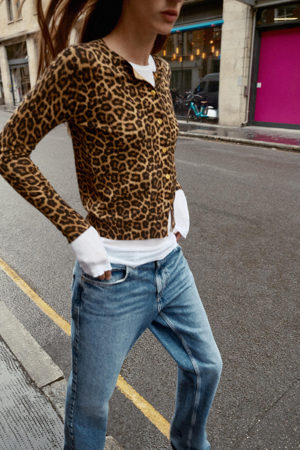 ANIMAL PRINT CARDIGAN - Zara фото 5